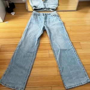 Brand new, never worn garage jeans